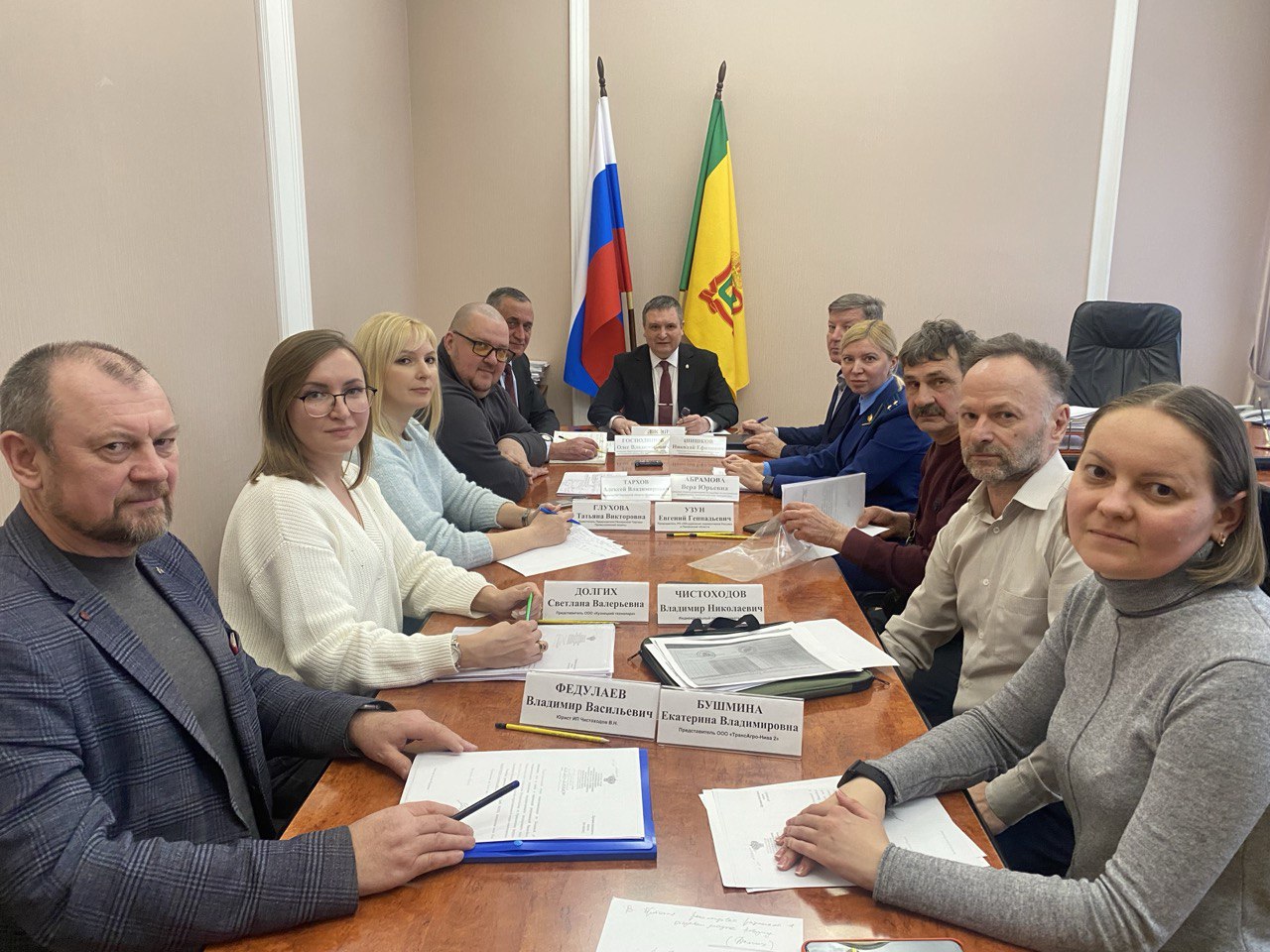 Михаил Лисин провел рабочее совещание по вопросам работы пунктов автоматического весового и габаритного контроля транспортных средств