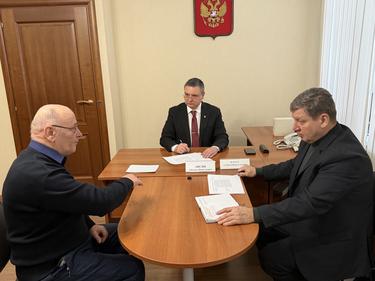 Уполномоченный по защите прав предпринимателей Михаил Лисин провел личный прием в приемной Президента РФ Уполномоченный по защите прав предпринимателей Михаил Лисин провел личный прием в приемной Президента РФ