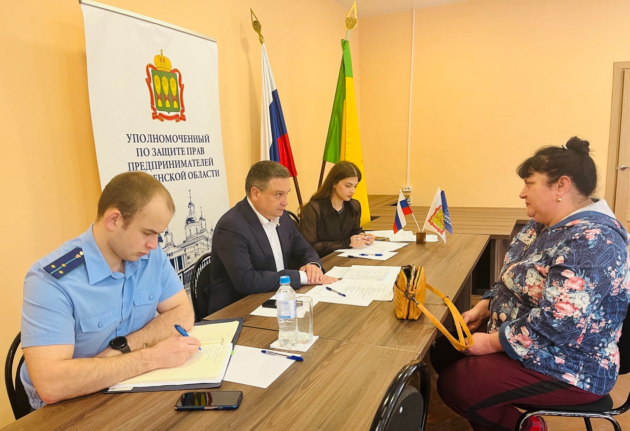 Уполномоченный по защите прав предпринимателей провел встречу с бизнесменами Малосердобинского района