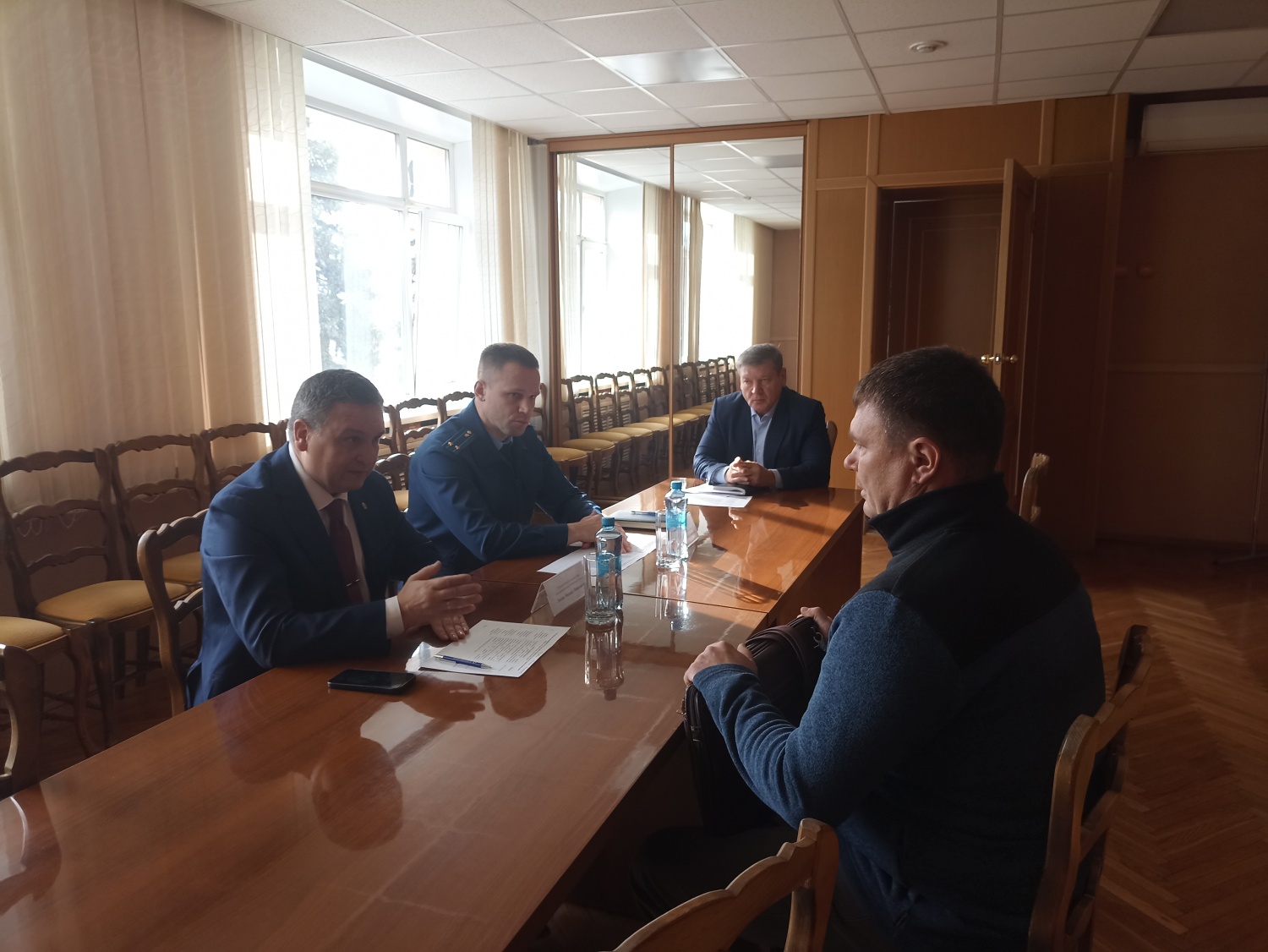 Михаил Лисин провел совместный прием с прокурором Октябрьского района г. Пензы Михаил Лисин провел совместный прием с прокурором Октябрьского района г. Пензы