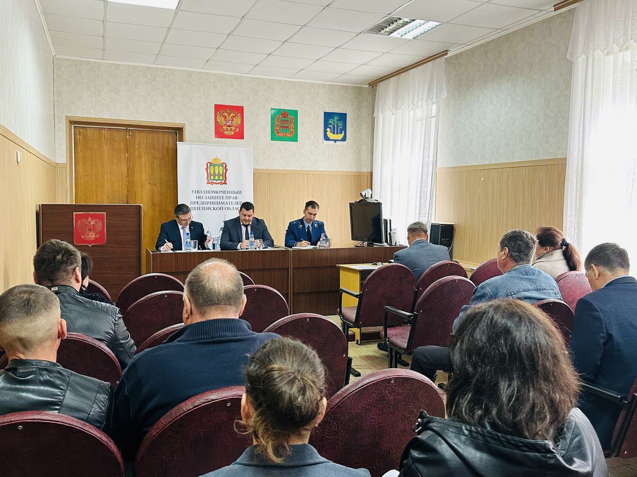 Пензенский Уполномоченный Михаил Лисин с рабочим визитом посетил Сосновоборский район