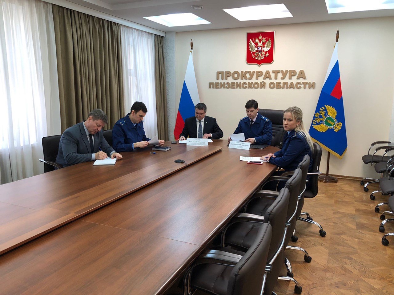 В Прокуратуре Пензенской области состоялся совместный приём предпринимателей