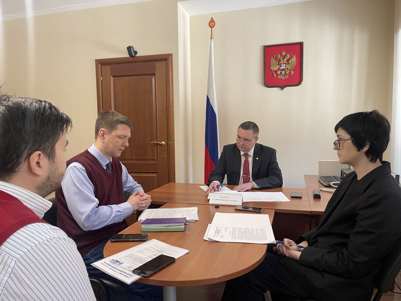 В Общественной приемной Президента РФ состоялась встреча Михаила Лисина с предпринимателями