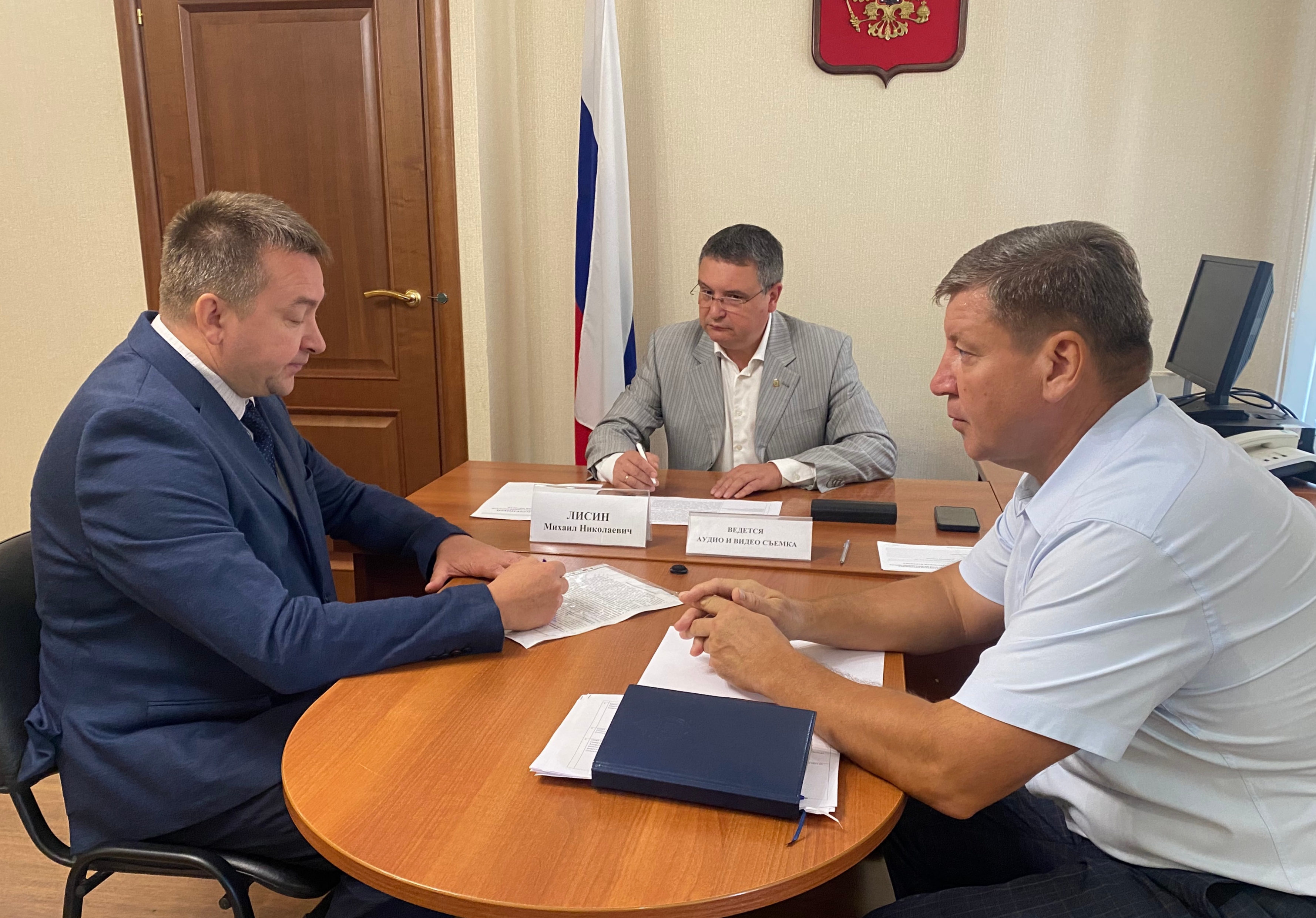 Уполномоченный Михаил Лисин провел личный прием предпринимателей 