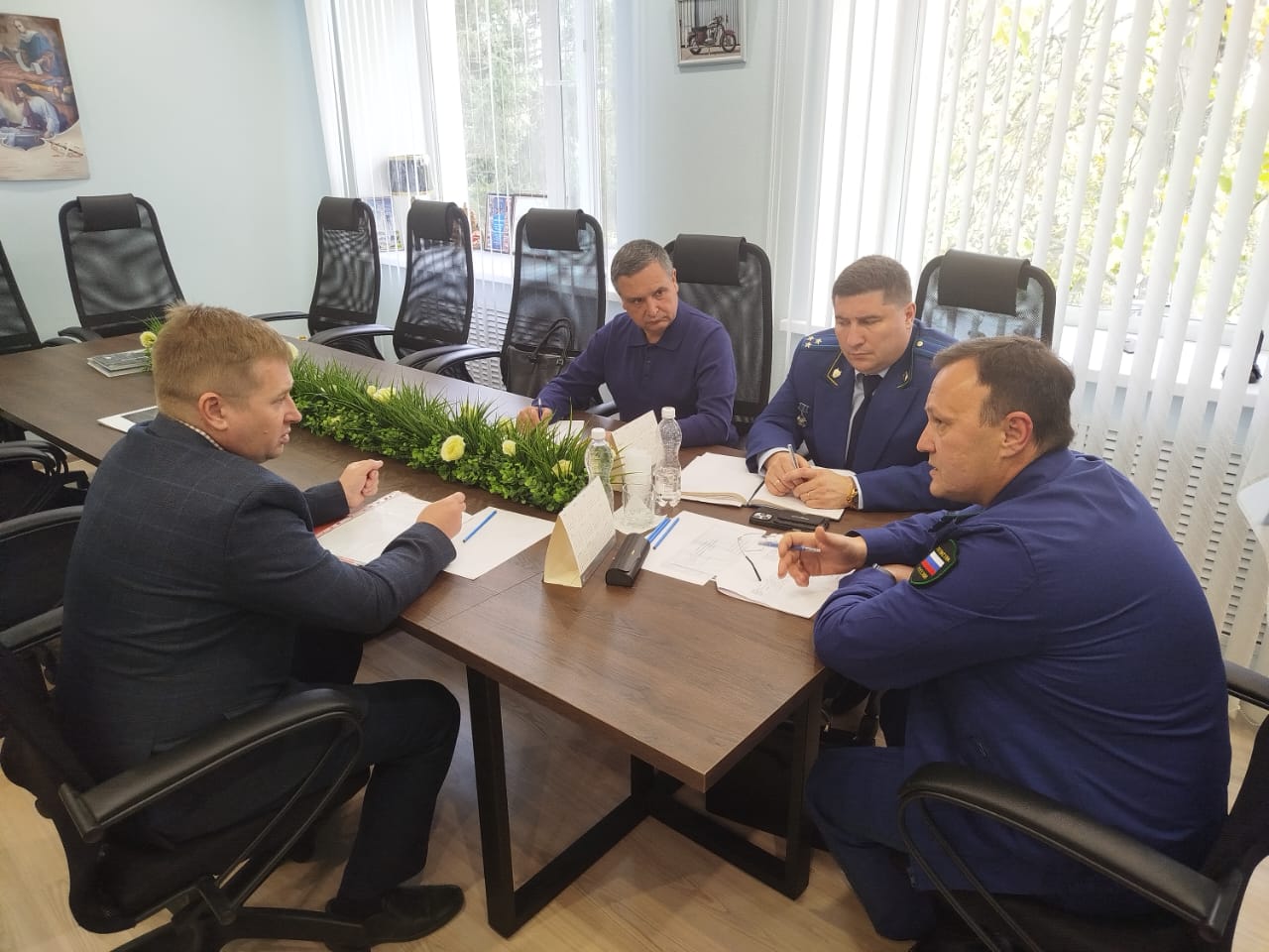 Михаил Лисин совместно с транспортной прокуратурой провел прием предпринимателей