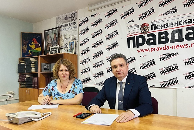 Итоги «прямой линии» Михаила Лисина в редакции «Пензенской правды»