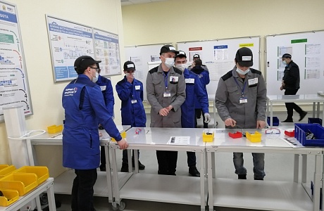 Сотрудники ООО "Станкомашстрой" прошли обучение на площадке "Фабрика процессов" Сотрудники ООО "Станкомашстрой" прошли обучение на площадке "Фабрика процессов"