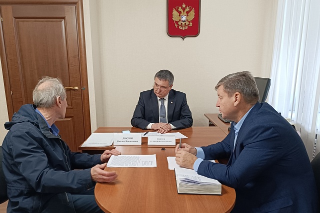 Уполномоченный Михаил Лисин провел очередной прием предпринимателей Уполномоченный Михаил Лисин провел очередной прием предпринимателей