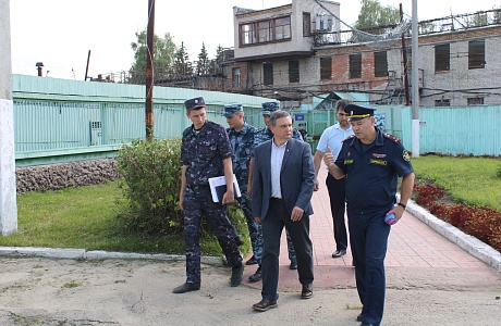 Михаил Лисин посетил с рабочим визитом в ФКУ ИК-4 УФСИН России по Пензенской области