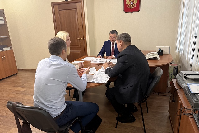 Михаил Лисин провёл приём представителей бизнеса в Приёмной Президента РФ
