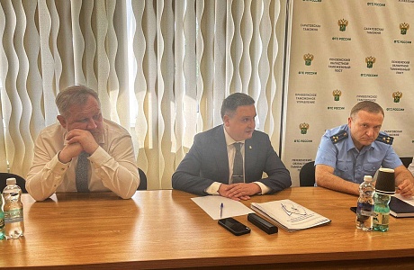 Состоялся совместный прием Уполномоченного по защите прав предпринимателей и ﻿пензенского транспортного прокурора